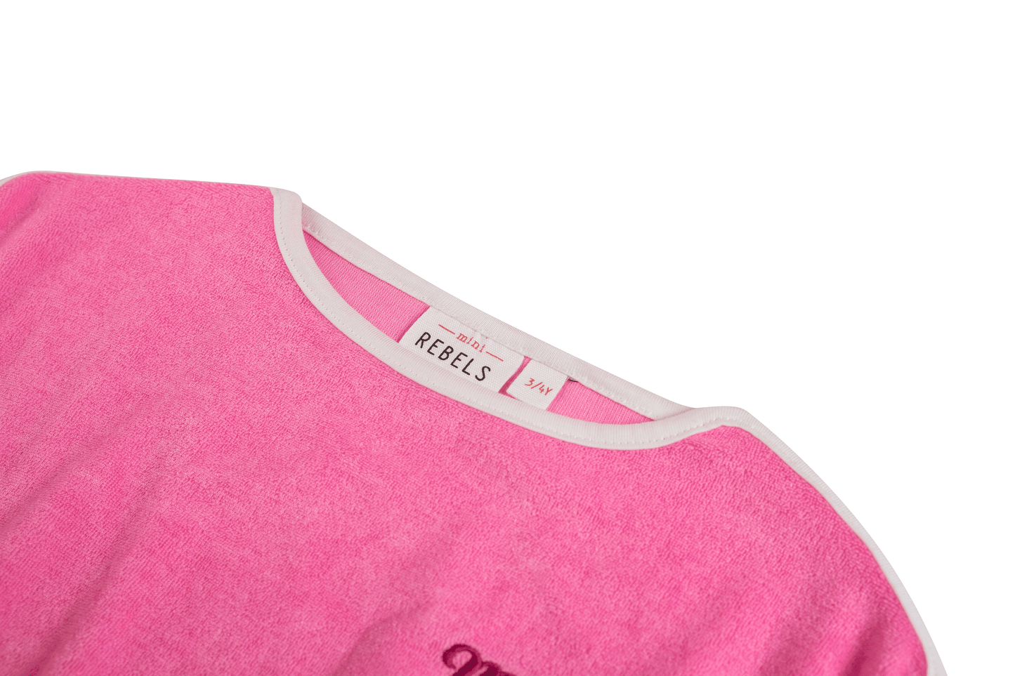 Mini Rebels | jurkje bright pink
