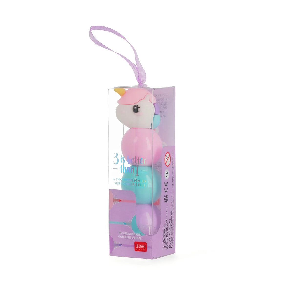 Legami | 3-in-1 Markeerstift – Unicorn
