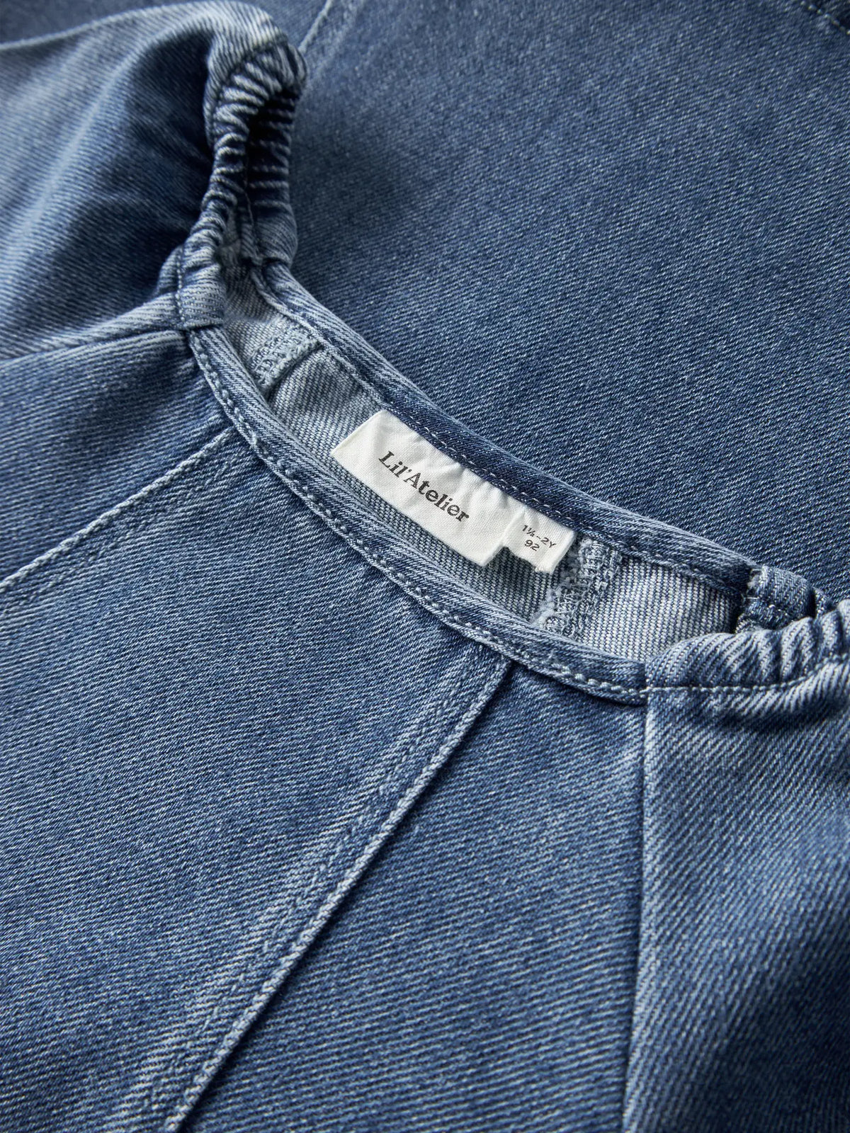 Lil’ Atelier | Denim Jurk Meisje