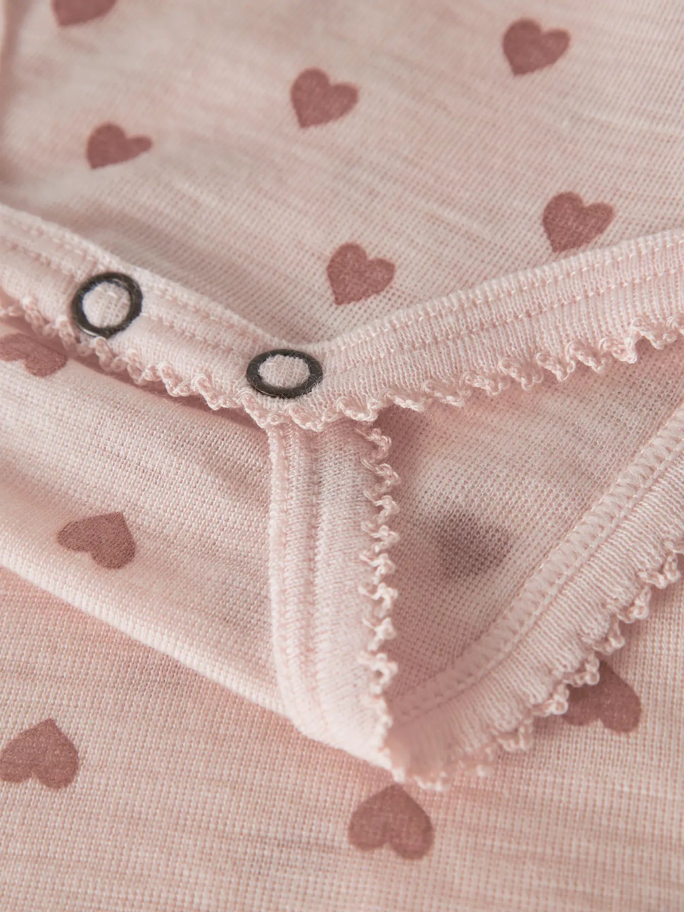 Lil Atelier | Noel Nia Wollen Romper Morganite Hartjes