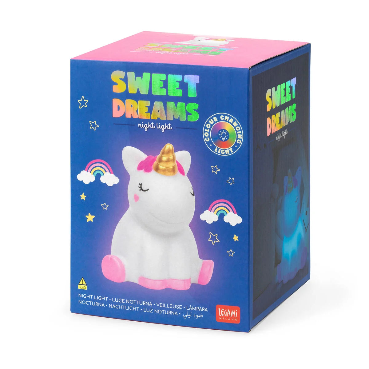 Legami | Unicorn Night Light – Sweet Dreams - Oplaadbaar Kinderlampje