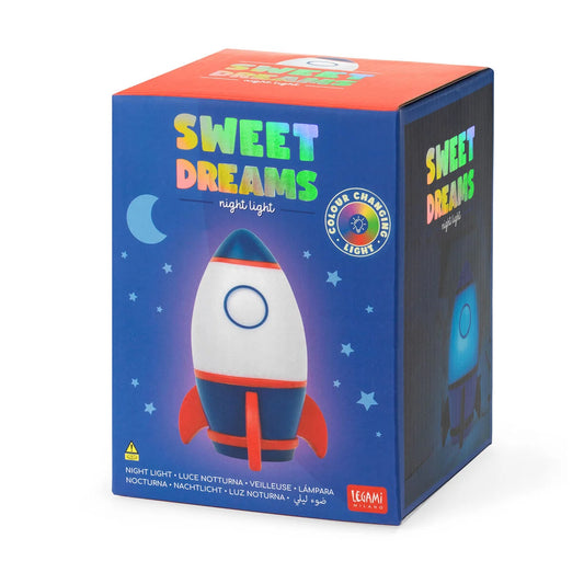 Legami | Space Night Light – Sweet Dreams | Kinderlampje Ruimte