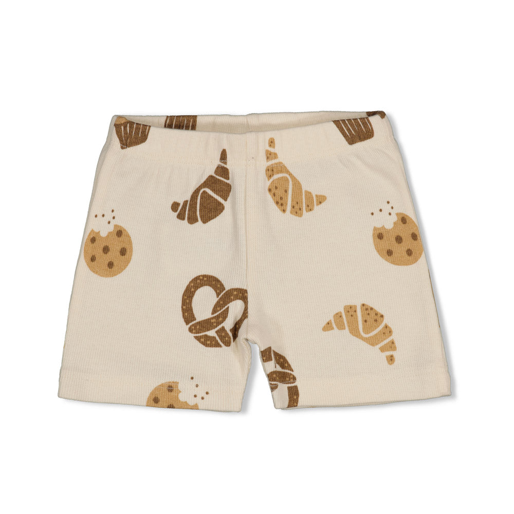 Feetje | Shortama Cosy Crumbs – Beige Baby Pyjama