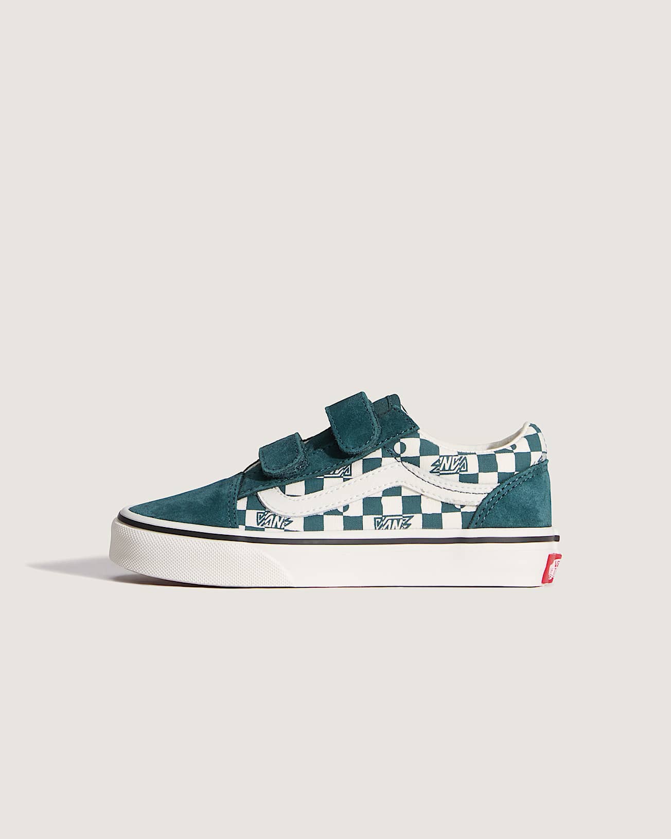 Vans | Old Skool Geo check Mystic Moss groen