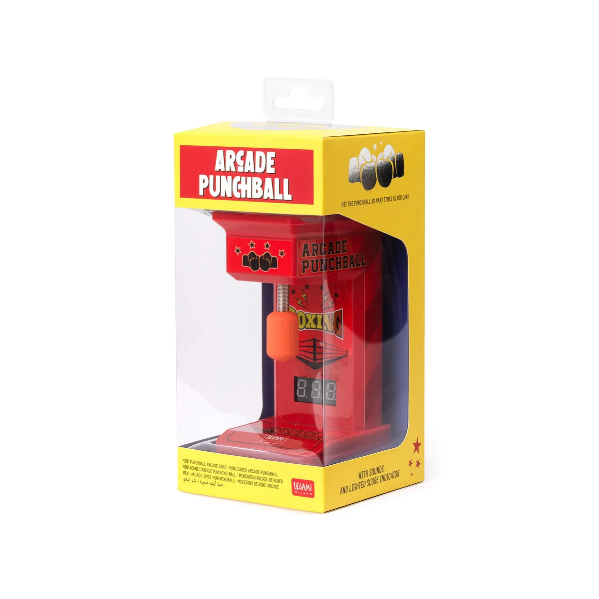 Legami | Arcade Punchball – Mini Punchball Arcade Game