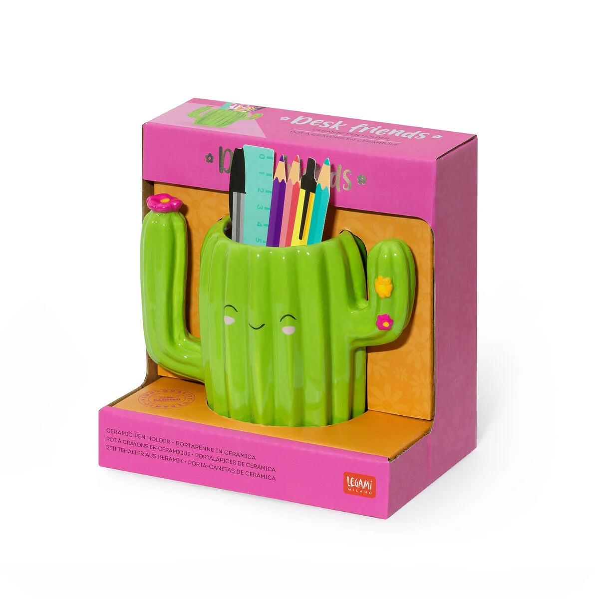 Legami | Pennenbakje Cactus – Kawaii Bureau Accessoire