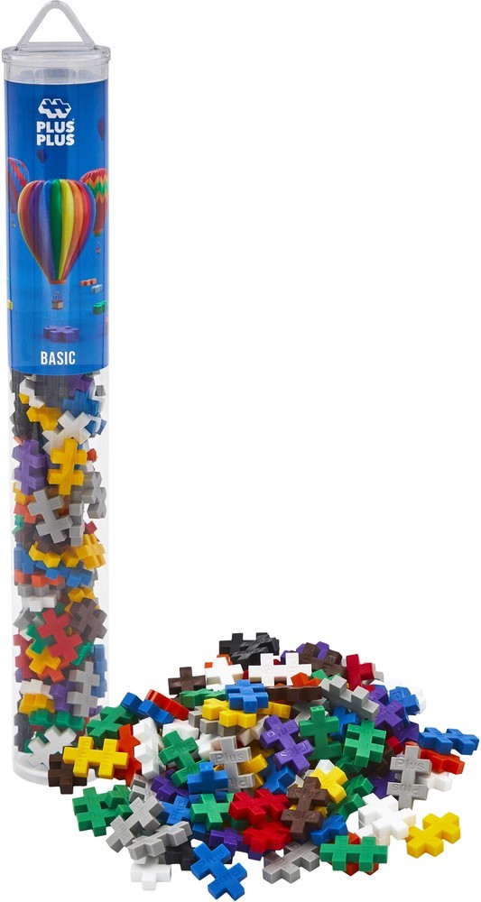Plus-Plus | Tube Basic Color Mix - 100 stuks