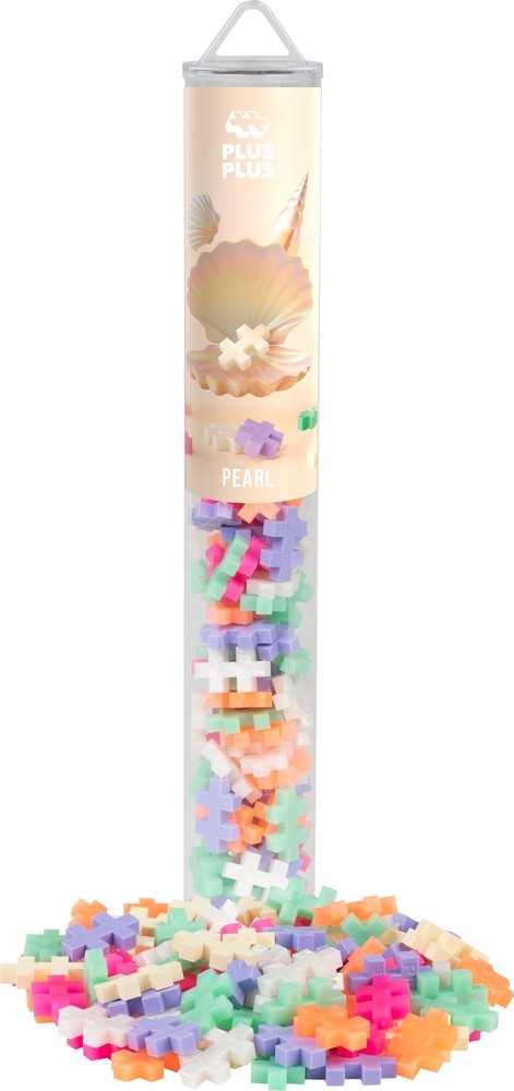 Plus-Plus | Tube Pearl Color Mix - 100 stuks