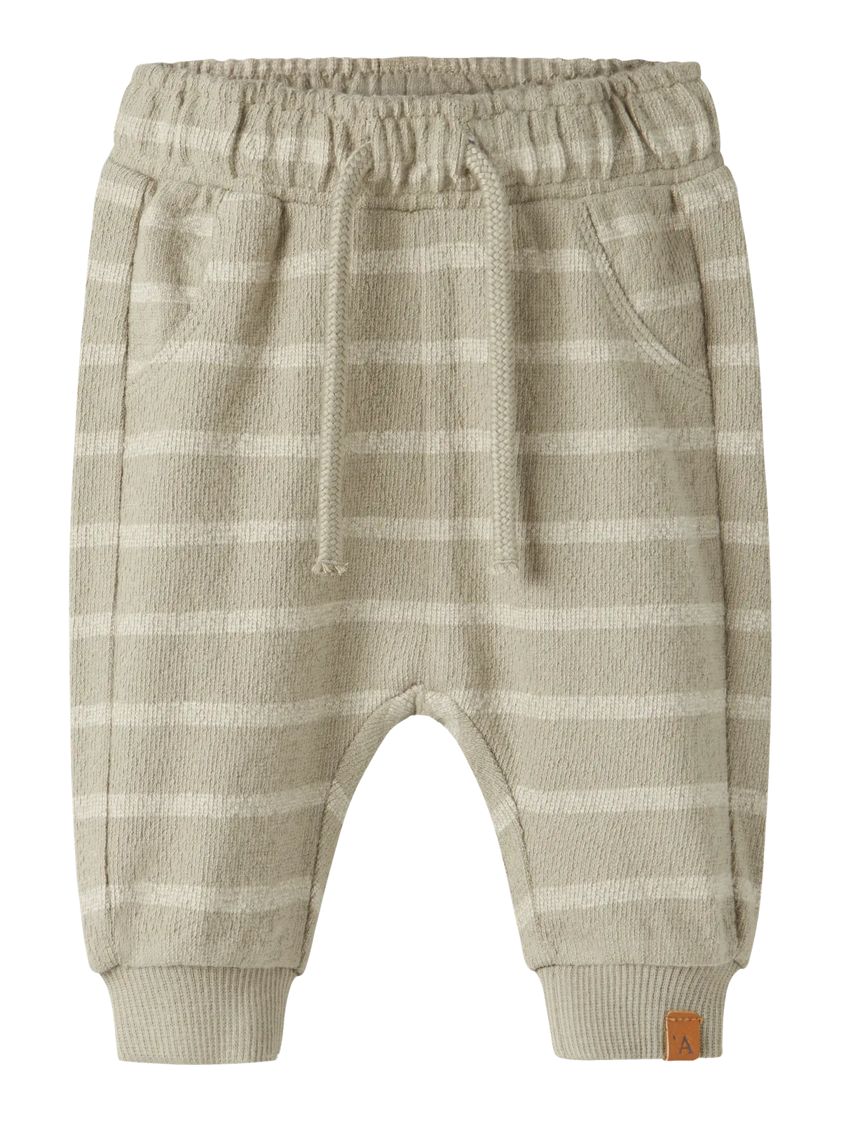 Lil' Atelier | NBMOBY Loose Pant - Moss Gray/Turtledove
