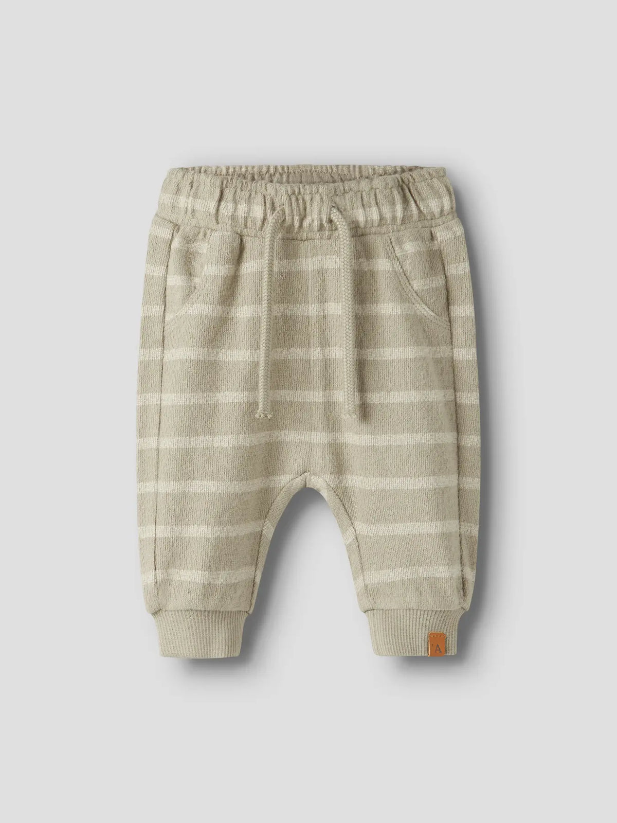 Lil' Atelier | NBMOBY Loose Pant - Moss Gray/Turtledove