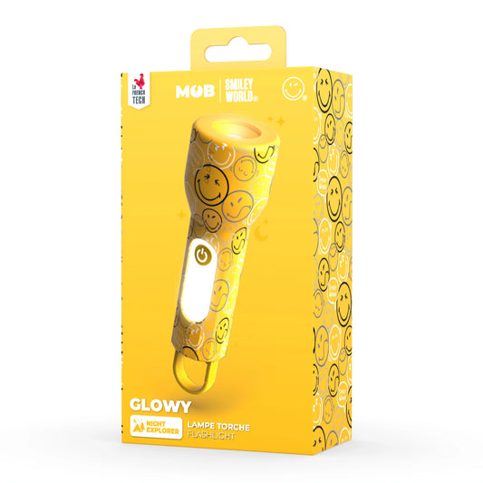 MOB | Glowy Smiley World Geel