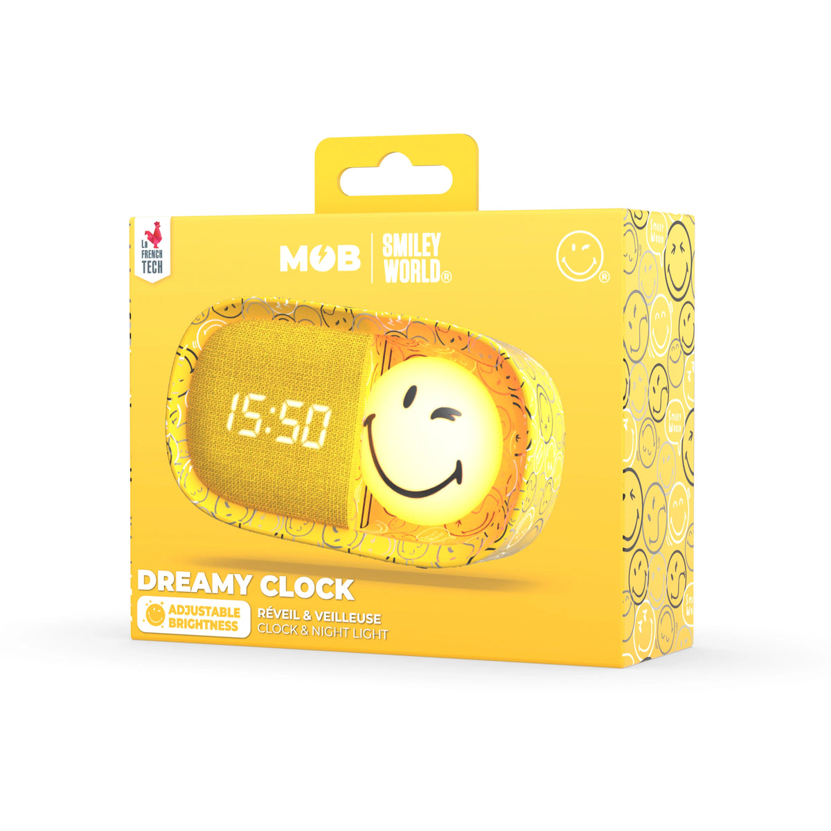 MOB | Dreamy Clock Smiley World Geel