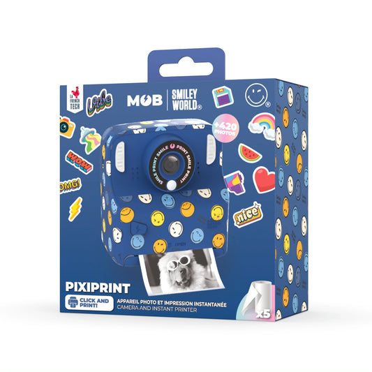 MOB | Pixiprint Smiley World Blauw