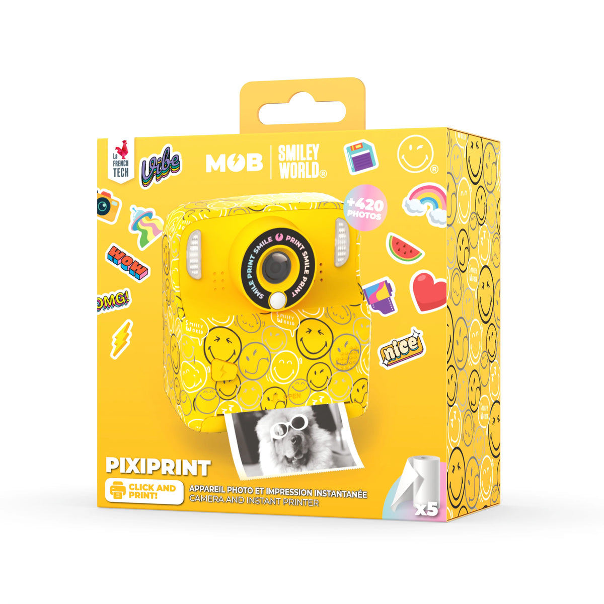 MOB | Pixiprint Smiley World Geel