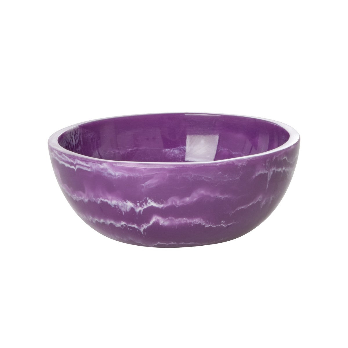 RICE | resin schaal paars groot