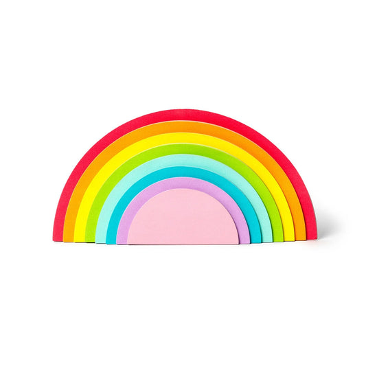 Legami | Rainbow Thoughts Sticky Notes – Kleurrijke regenboog memoblaadjes