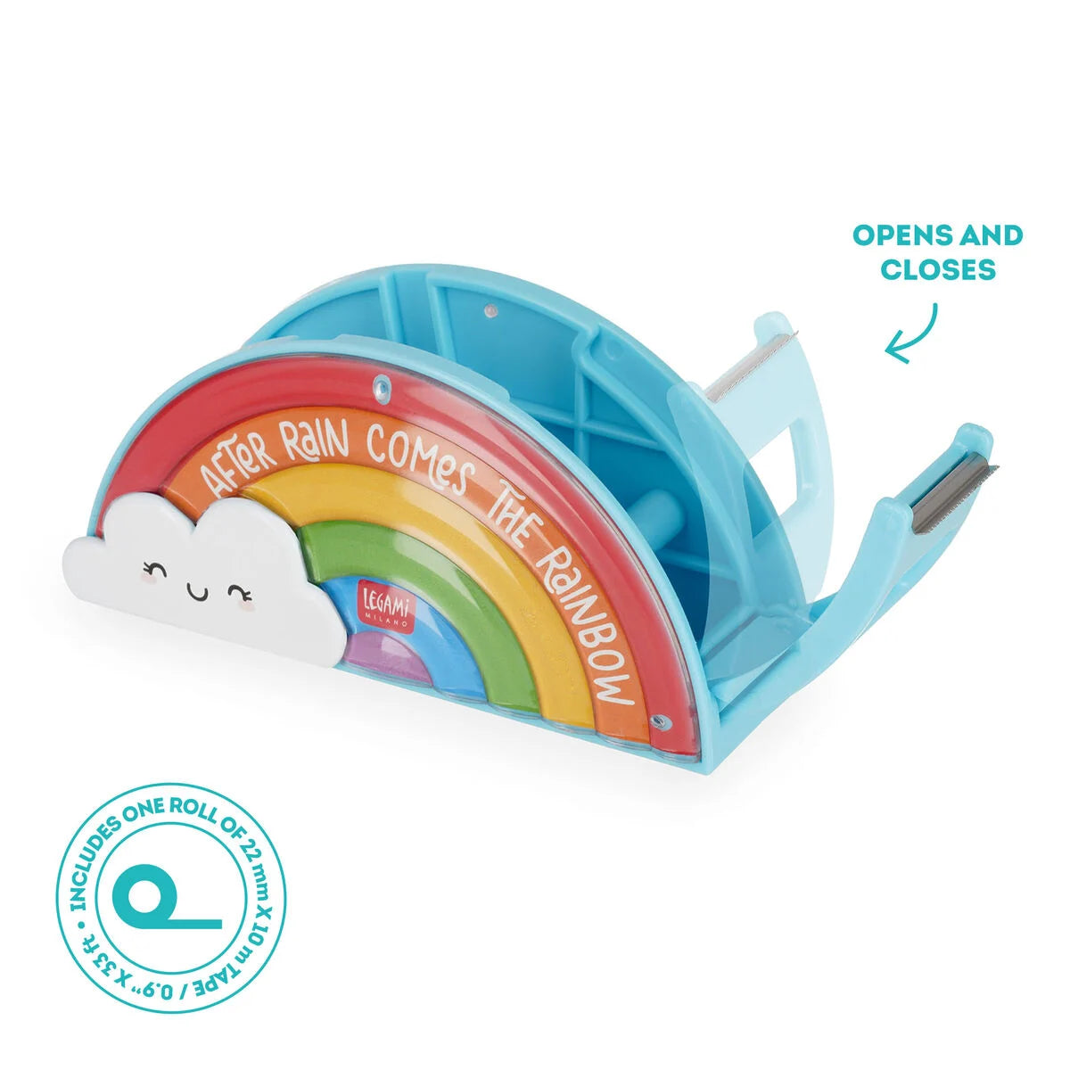 Legami | Plakbandhouder Regenboog – Follow The Rainbow