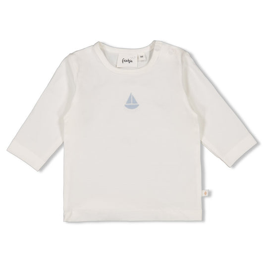 Feetje | Longsleeve embroidery bootje - the knits