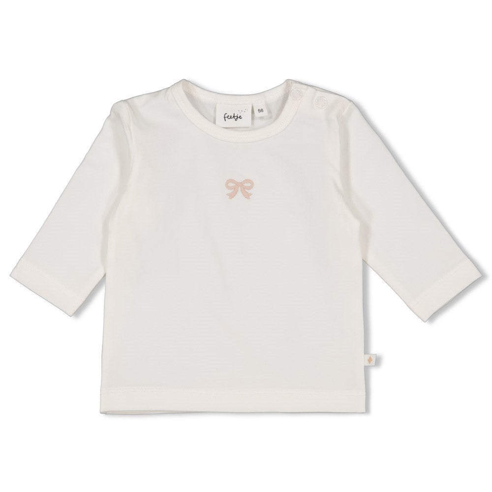 Feetje | Longsleeve embroidery strik - the knits