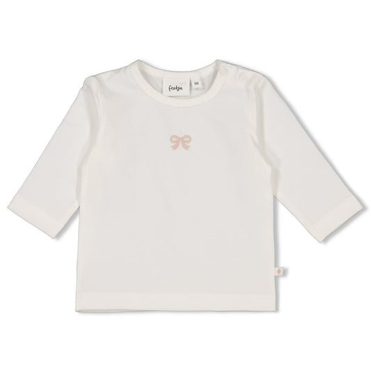 Feetje | Longsleeve embroidery strik - the knits