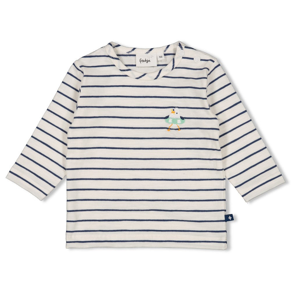 Feetje | Longsleeve streep - Seaside Happiness