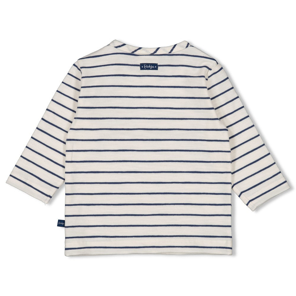 Feetje | Longsleeve streep - Seaside Happiness