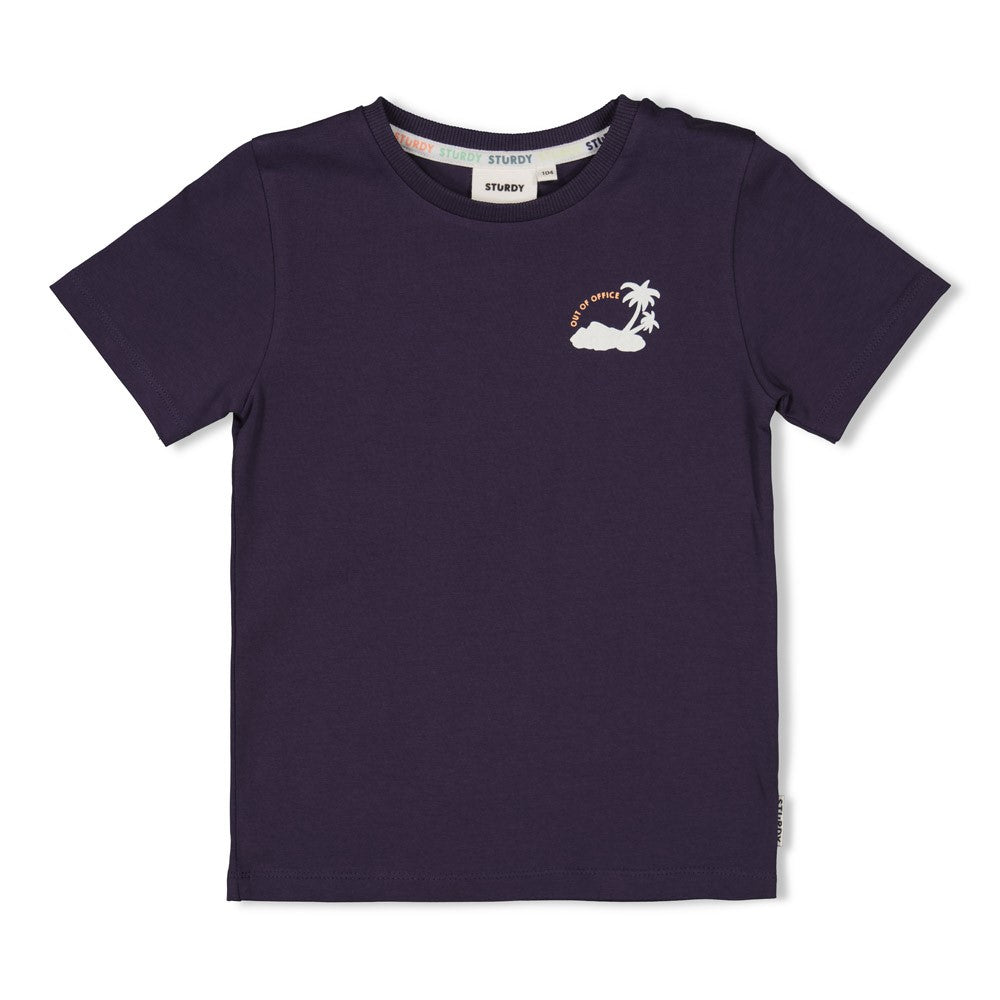 Sturdy | T-shirt blauw - Lagoon Legend