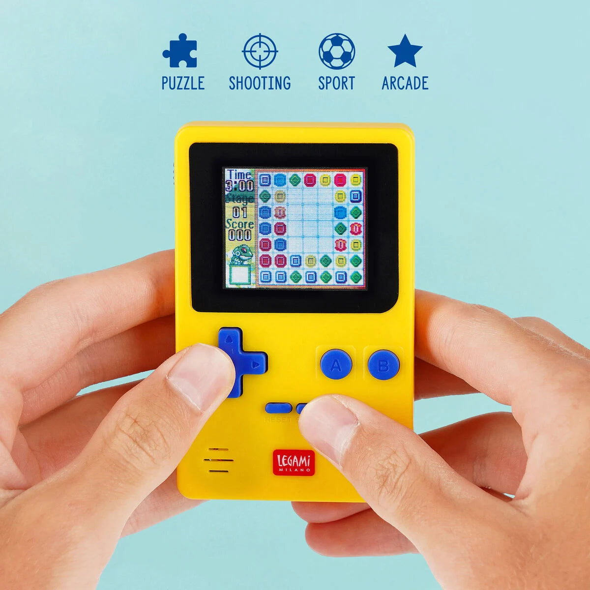 Legami | Mini Portable Console – Super Arcade Station