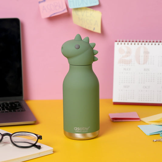Asobu | Bestie RVS drinkbeker dinosaurus