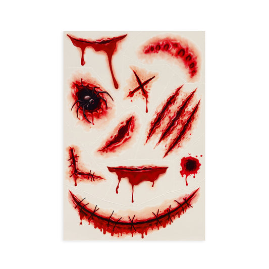 Legami Creepy Tattoos tijdelijke tattoos – Scar