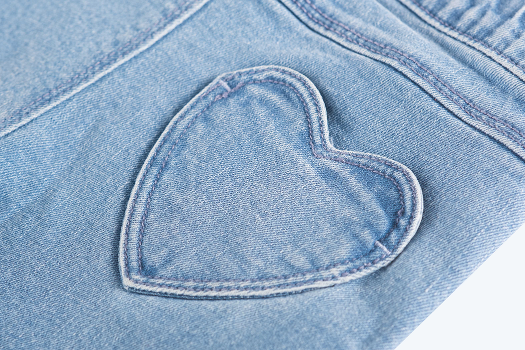 Mini Rebels | jeans met hartjes zakken