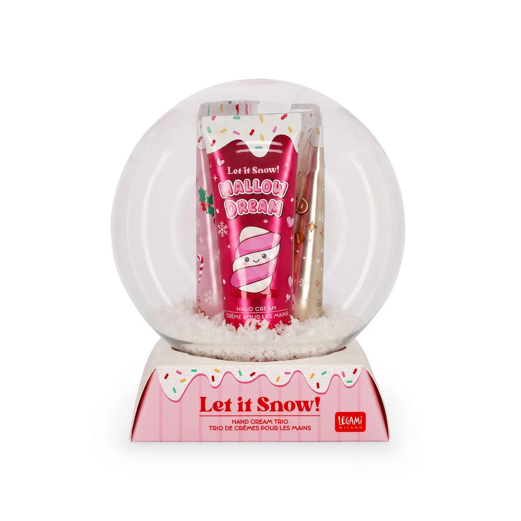 Legami | Let It Snow! Handcrème Trio – Kerstset
