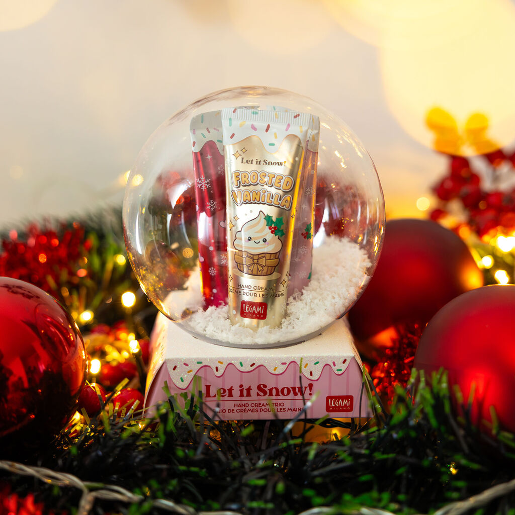 Legami | Let It Snow! Handcrème Trio – Kerstset