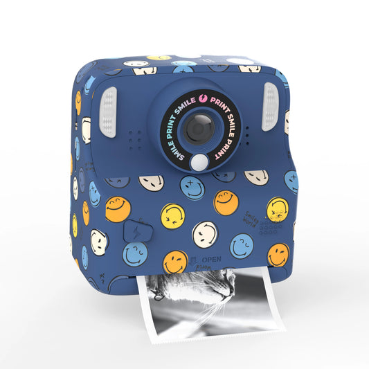MOB | Pixiprint Smiley World Blauw
