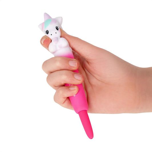 Legami | Squishy Gel Pen Unicorn – Blauwe Inkt (0.5 mm)
