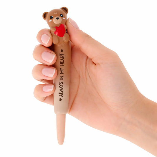 Legami | Squeezies Teddy Bear Gelpen – Squishy pen met stress relief