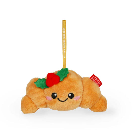 Legami | Kersthanger Croissant Pluche – Ho-Ho-Hornaments