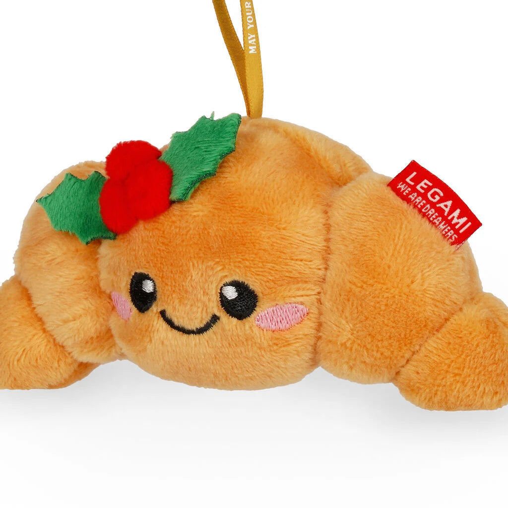 Legami | Kersthanger Croissant Pluche – Ho-Ho-Hornaments