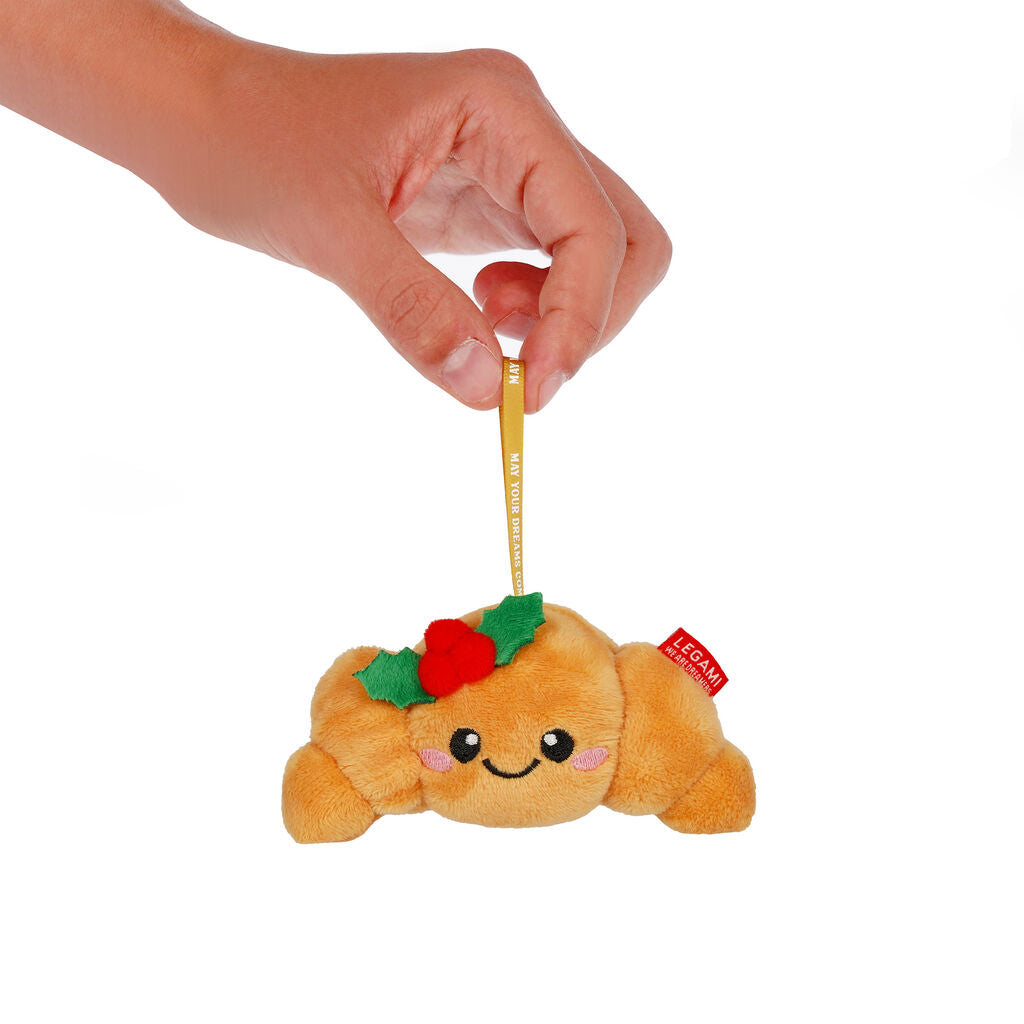 Legami | Kersthanger Croissant Pluche – Ho-Ho-Hornaments