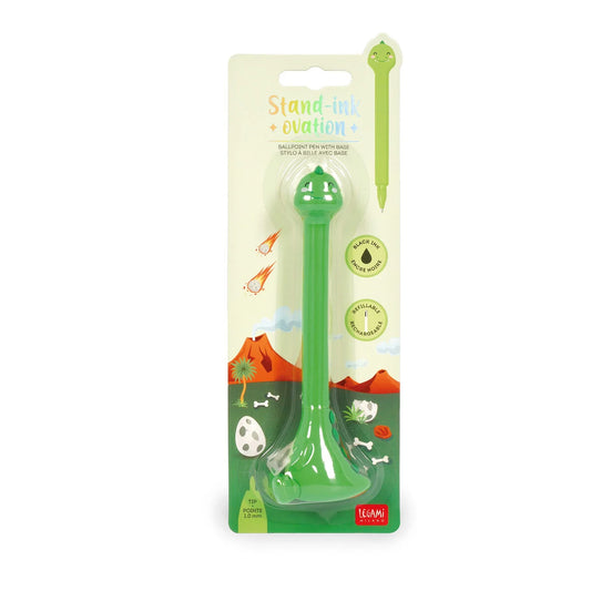 Legami | Dino pen met standaard – Staande balpen