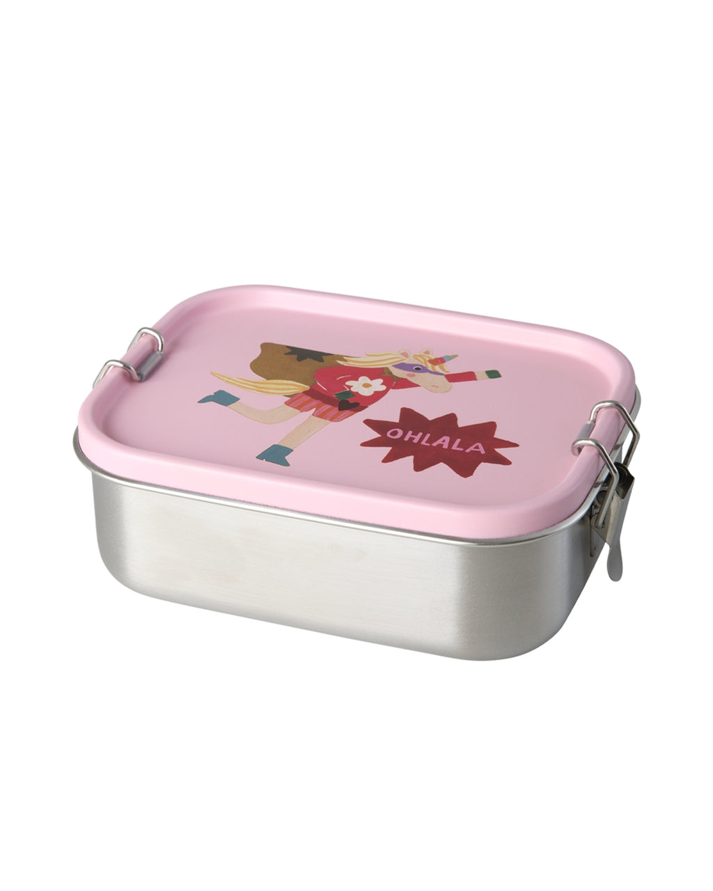 RICE | lunchbox roestvrijstaal - roze - Hero (kopie)
