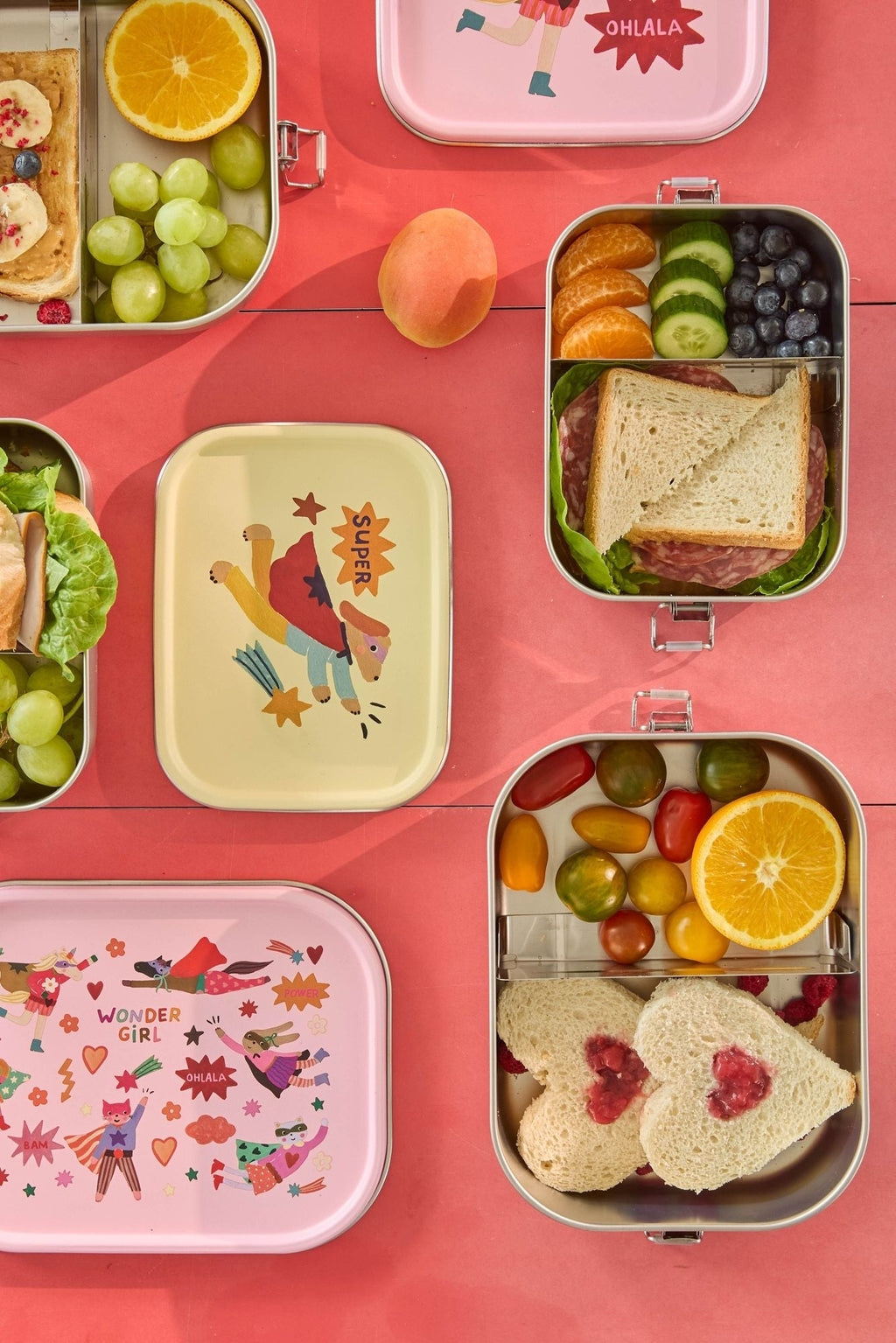 RICE | lunchbox roestvrijstaal - crème - Hero