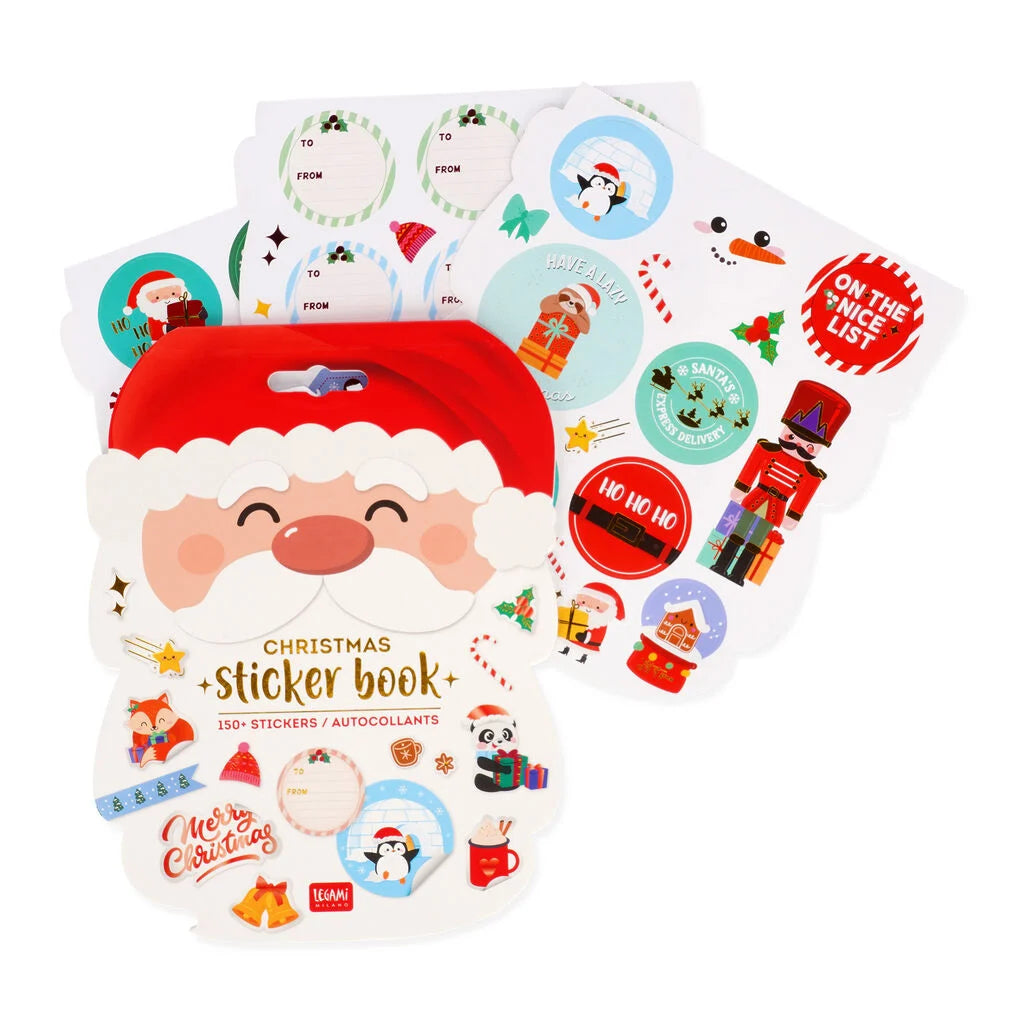 Legami | Kerst Stickerboek – 150+ Stickers