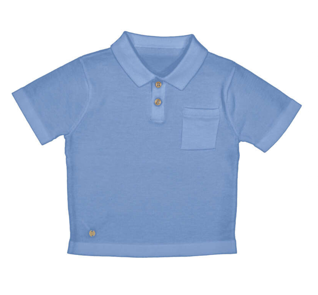 Mayoral | Polo lichtblauw capri