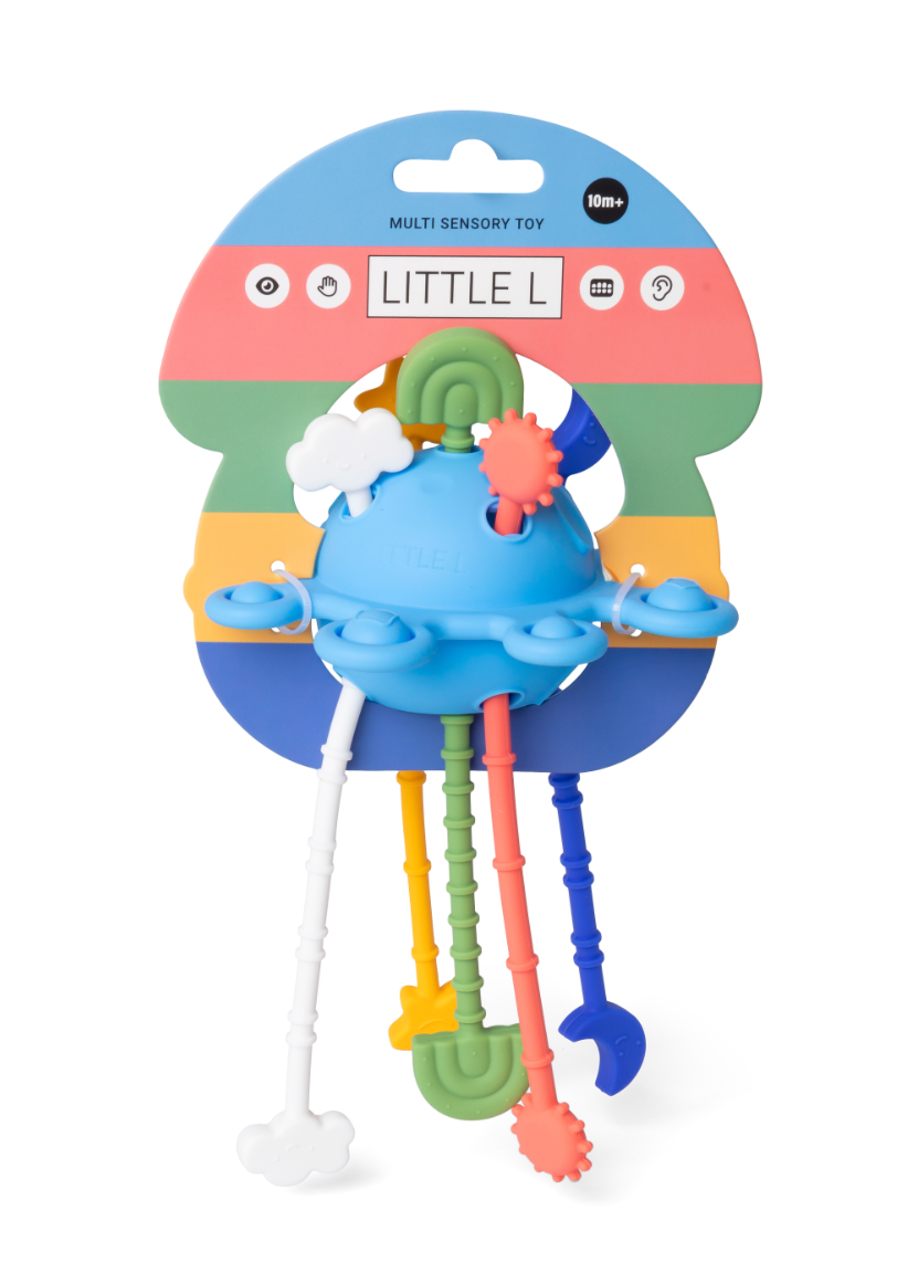 Little L | sensorisch speelgoed planeet – ontdek & speel babyspeeltje