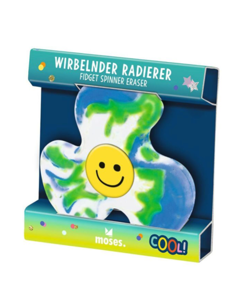 Moses | Fidget Spinner Gum – Draaiende Gum met Smiley