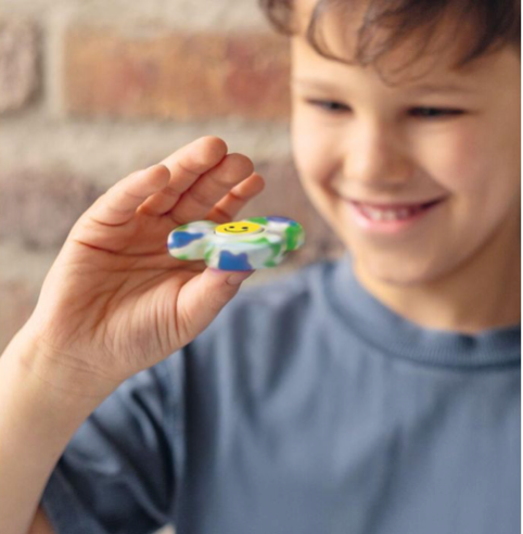 Moses | Fidget Spinner Gum – Draaiende Gum met Smiley