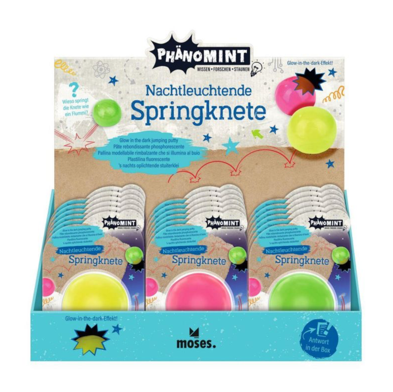 PhänoMINT | Glow in the Dark Stuiterklei – Maak je Eigen Stuiterbal