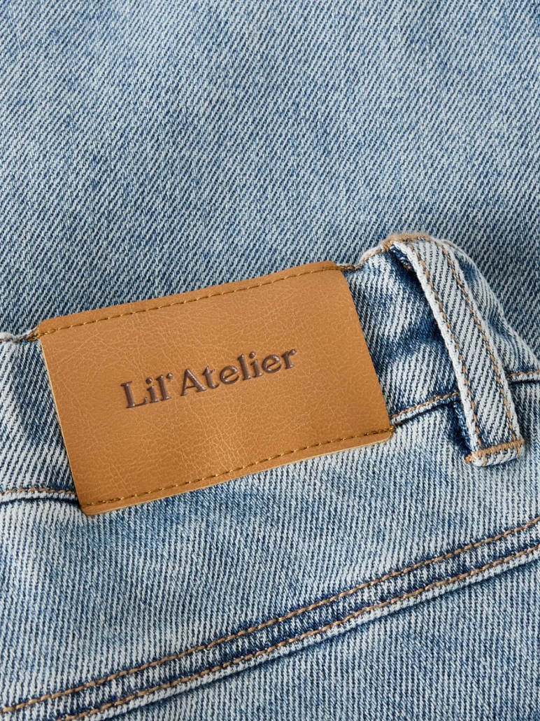 Lil' Atelier | Loose Fit Jeans Lichtblauw