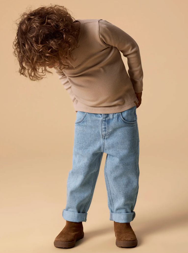Lil' Atelier | Loose Fit Jeans Lichtblauw